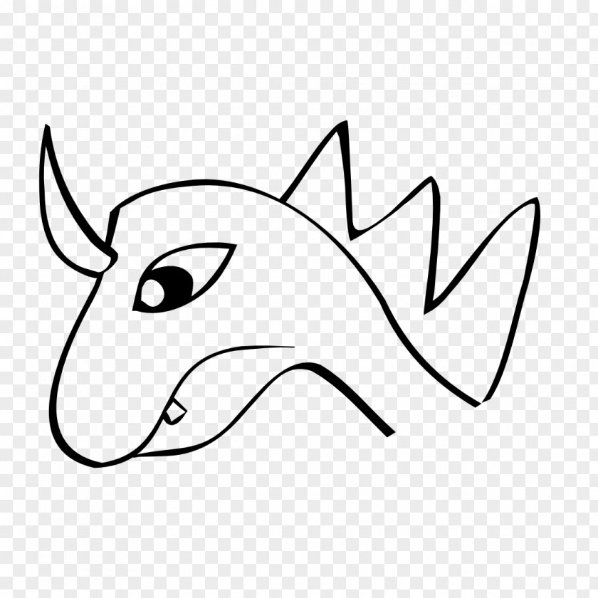 Dragon Line Art Drawing Clip PNG
