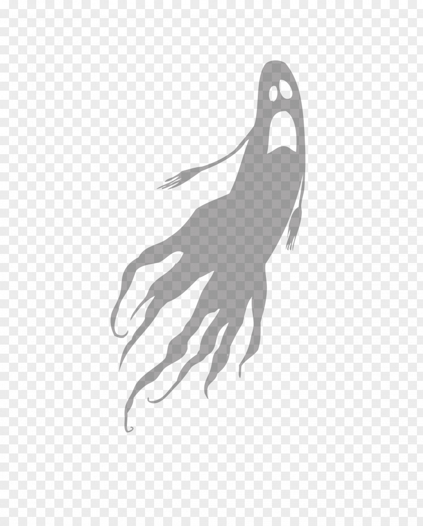 Ghost Floating Element PNG floating element clipart PNG