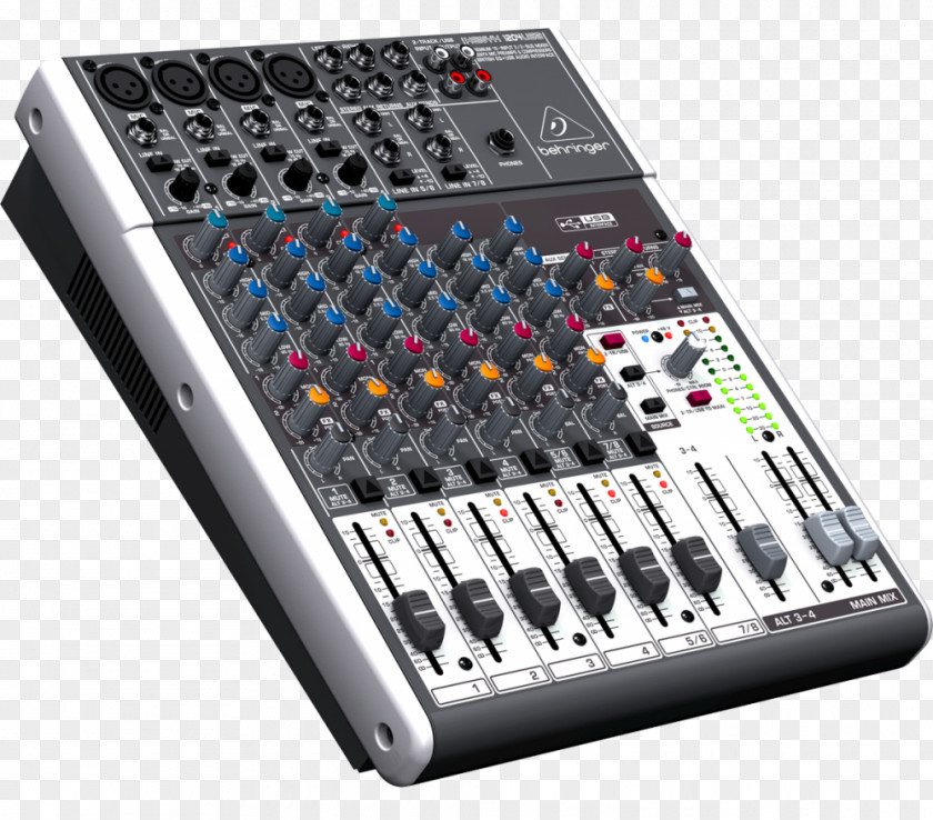 Mixer Microphone Audio Mixers Behringer Dynamic Range Compression PNG