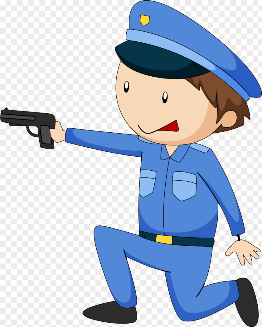 People's Police Carry Guns Officer Clip Art PNG
