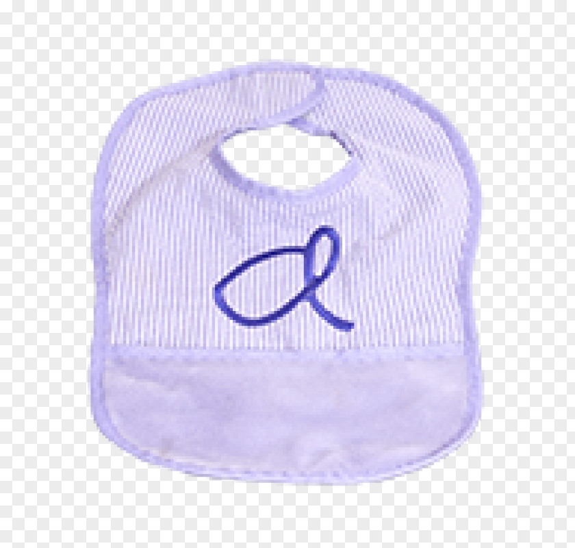 Preppy Bib Infant Lilac Font PNG