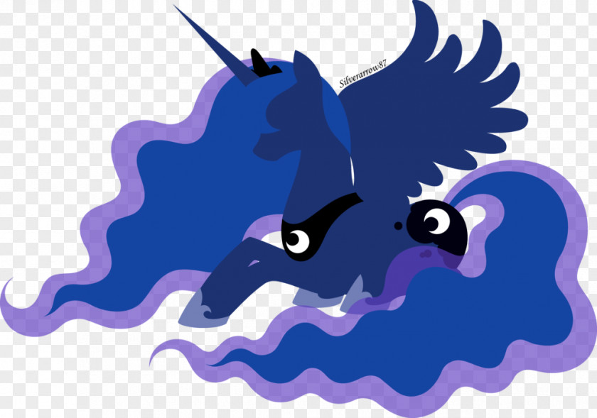 Silhouette Princess Luna Celestia Pony Rainbow Dash PNG