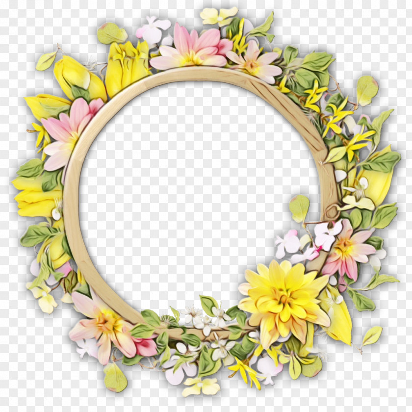 Wildflower Lei Picture Cartoon PNG