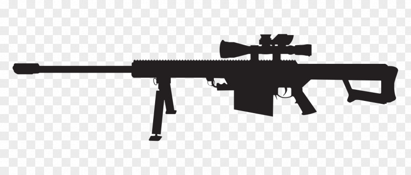 Barrett M82 Sniper Rifle Firearms Manufacturing .50 BMG PNG rifle BMG, sniper clipart PNG