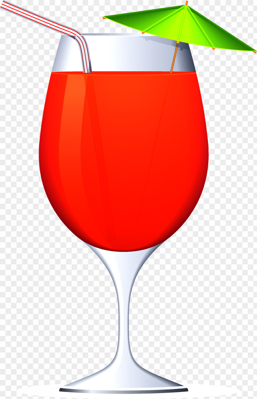 Cocktail Sea Breeze Juice Garnish Wine Glass PNG