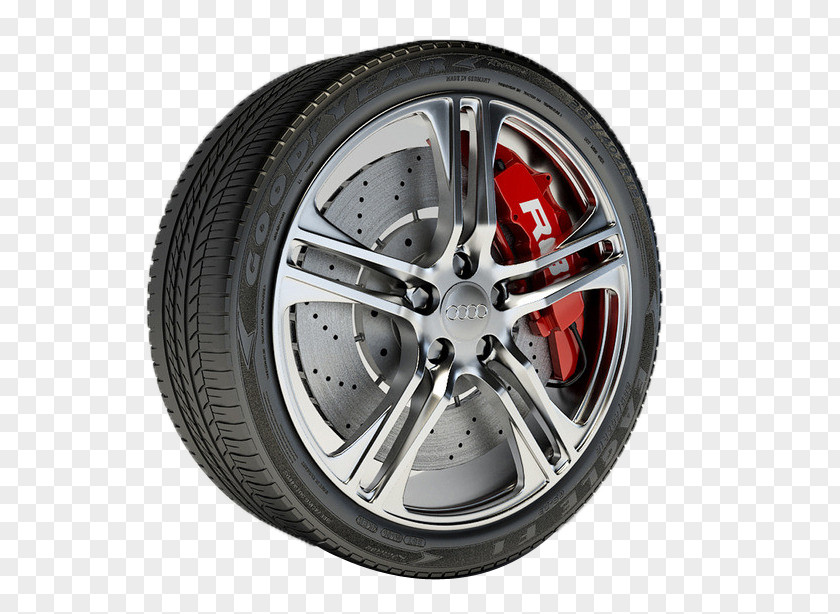 ExplosionProof Tires Audi R8 Car Alloy Wheel Tire PNG
