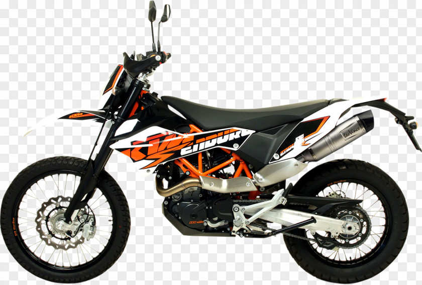 Motorcycle KTM 690 Enduro Exhaust System SMC R PNG