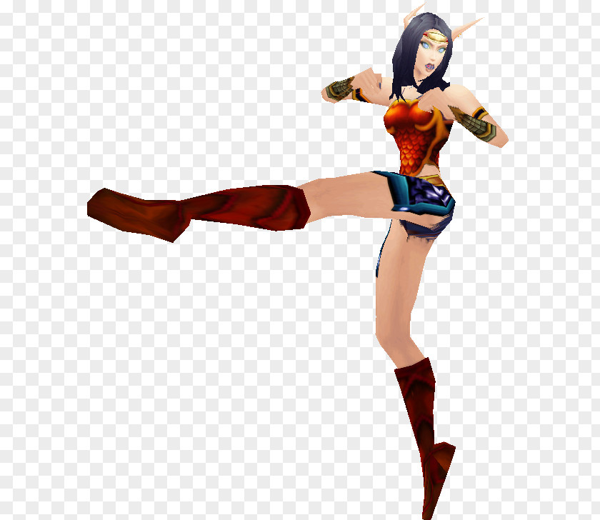 Red Silk Cloth Wonder Woman World Of Warcraft Female Superhero Character PNG