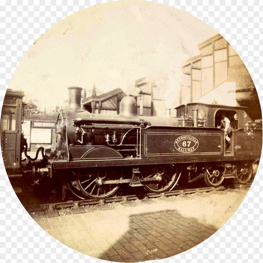Train Metropolitan Railway Rail Transport Museum Of Art Steam Locomotive PNG