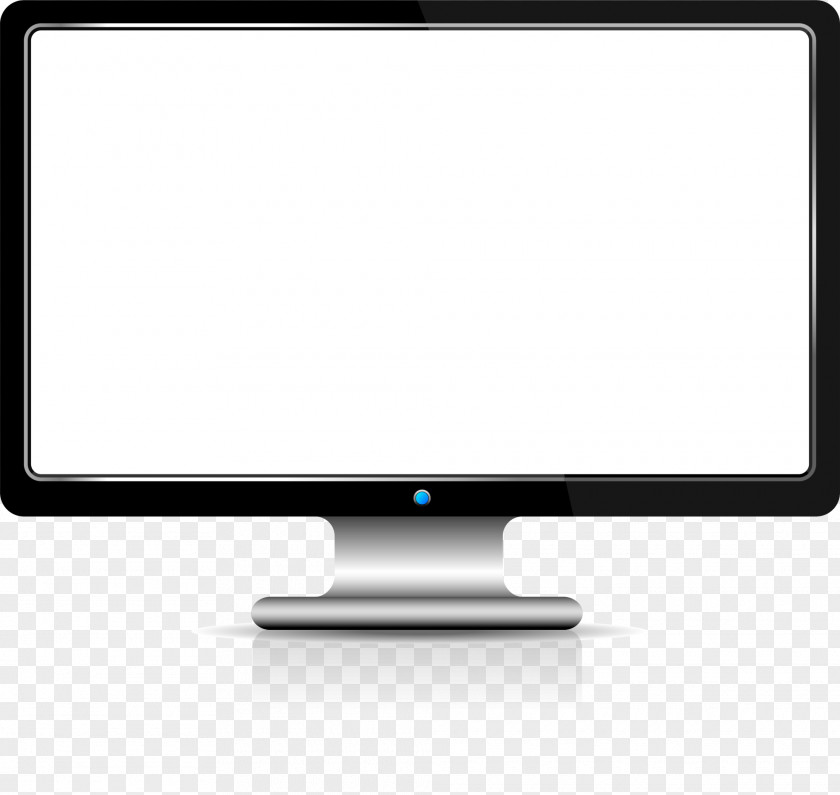 Black Tech Computer Monitor Output Device Angle Multimedia PNG