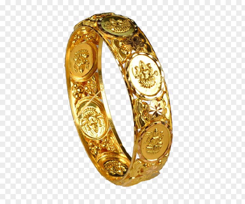 Lakshmi Bangle Gold Jewellery Bracelet PNG