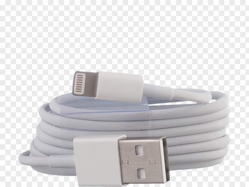 Lightning Battery Charger Electrical Cable Data Apple PNG