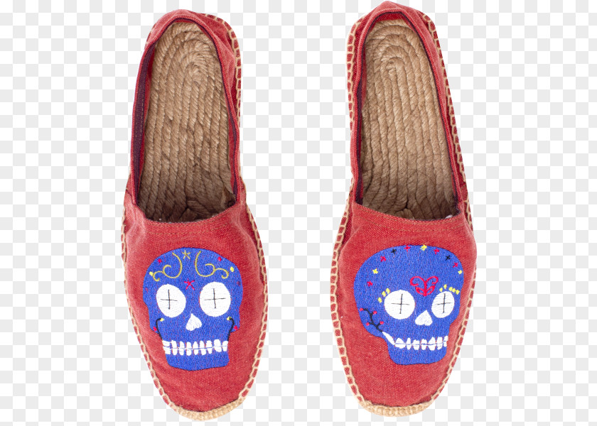 Mexican Embroidery Slipper Shoe PNG