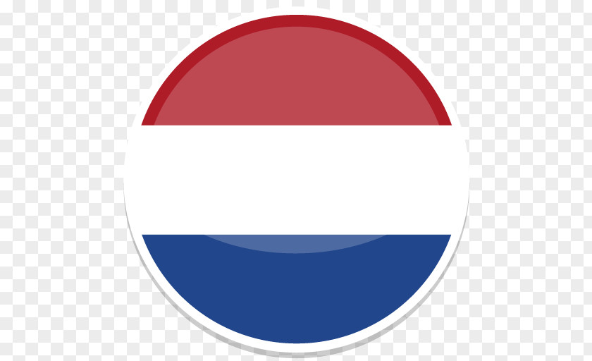 Netherlands Blue Circle Font PNG