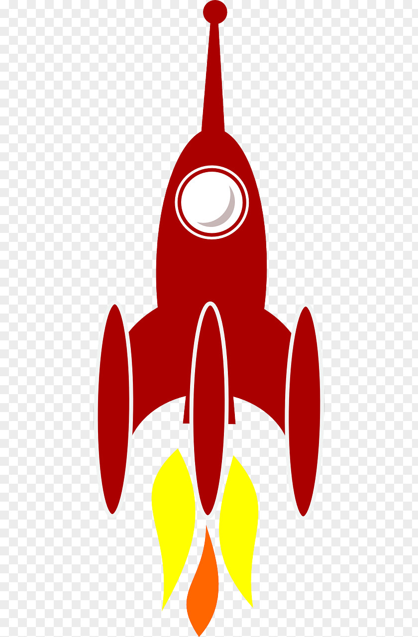 Rocket Booster Launch Clip Art PNG