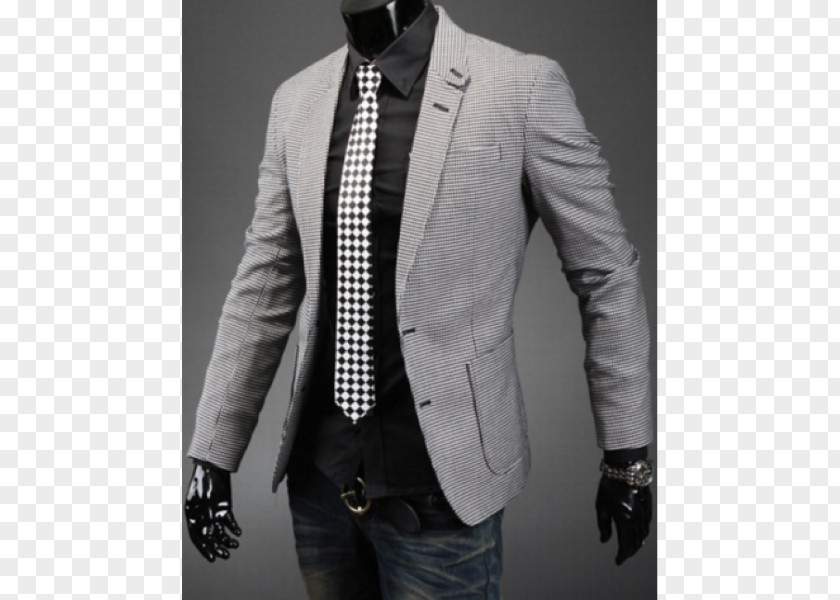 Blazer Suit Jacket Houndstooth Clothing PNG