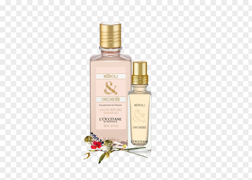 Perfume L'Occitane En Provence Neroli & Orchidee Shower Gel PNG
