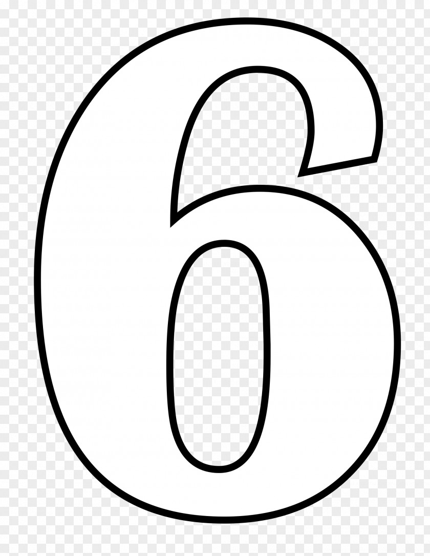 Six Coloring Book Paint By Number Page Counting PNG