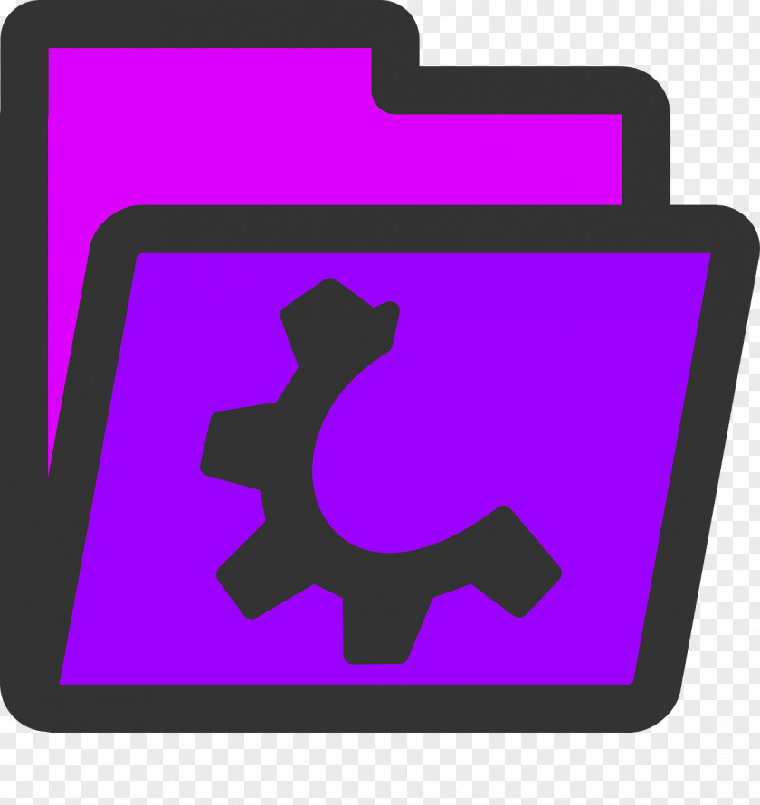 Cpu Directory Violet PNG