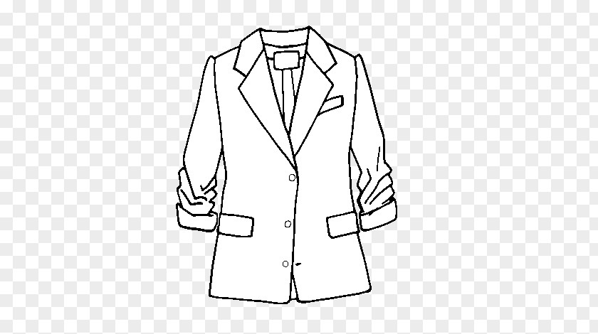 Jacket Drawing Blazer Coloring Book Suit PNG