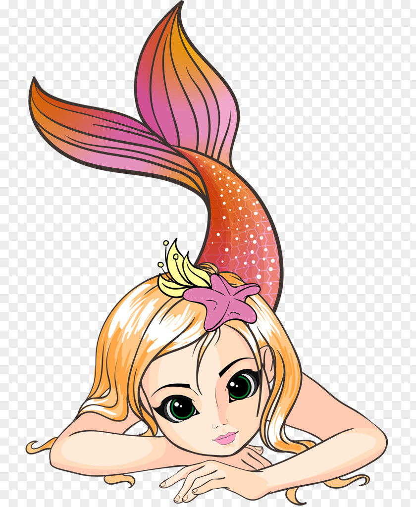 Mermaid Ariel The Little Drawing PNG