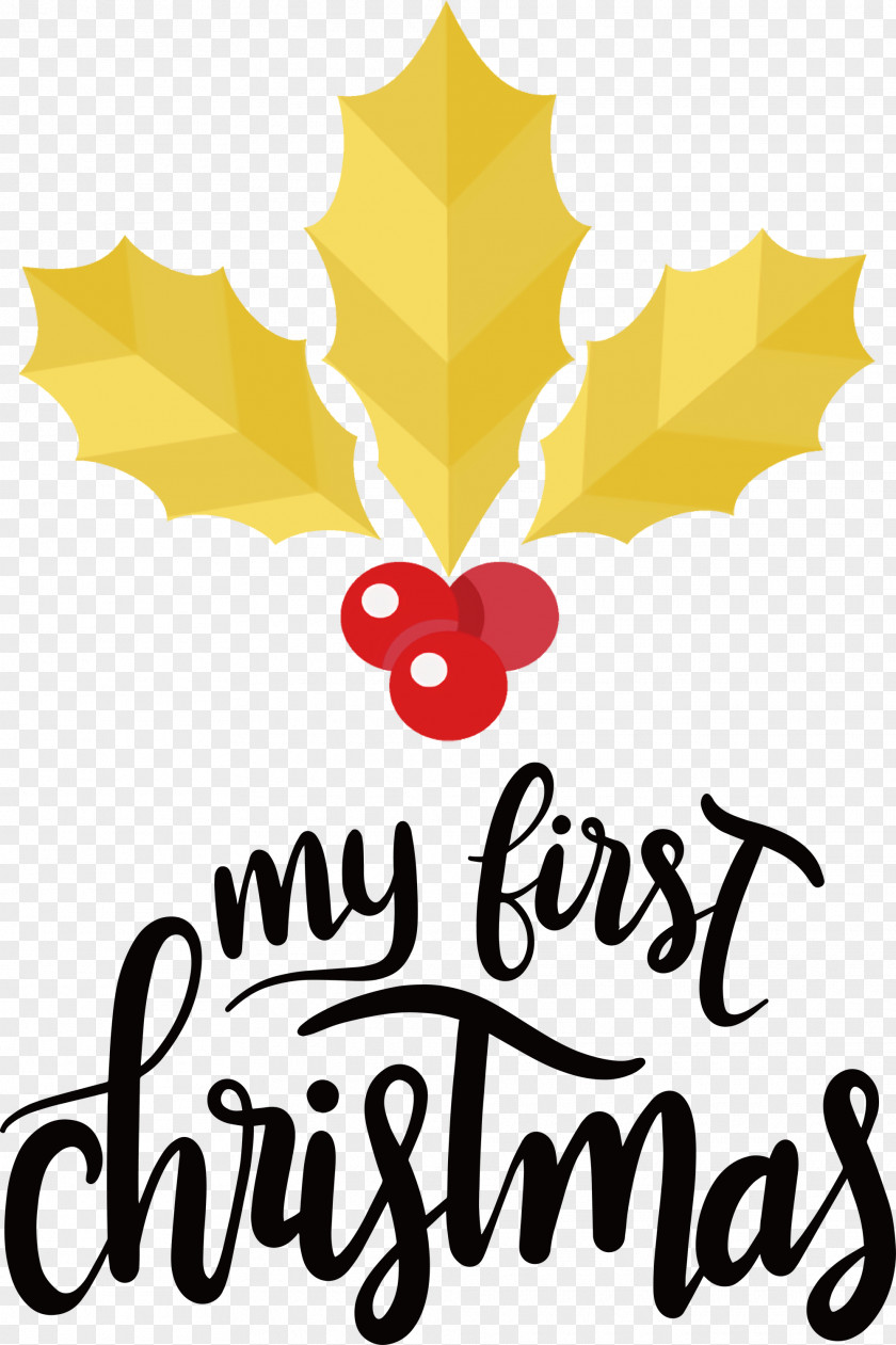 My First Christmas PNG