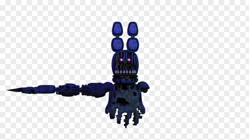 Nightmare Bonnie Cobalt Blue Product PNG