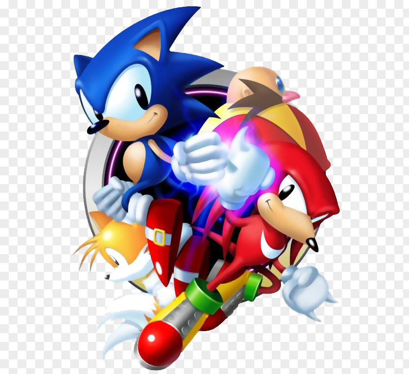 Sonic & Knuckles The Hedgehog 3 2 3D PNG