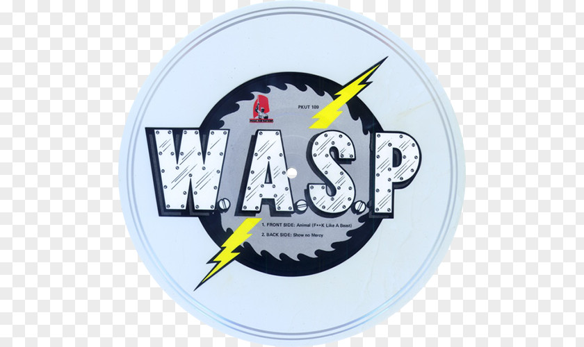 W.A.S.P. Animal (F**k Like A Beast) Babylon Picture Disc Musician PNG