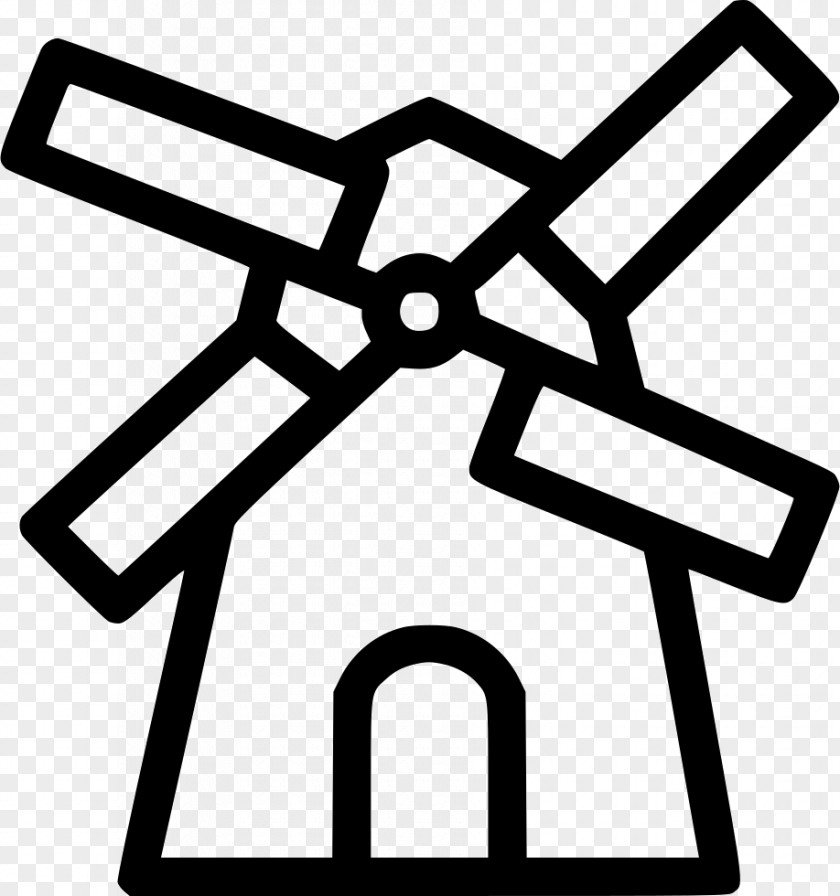 Windmill Symbol Clip Art The Noun Project Sketch PNG