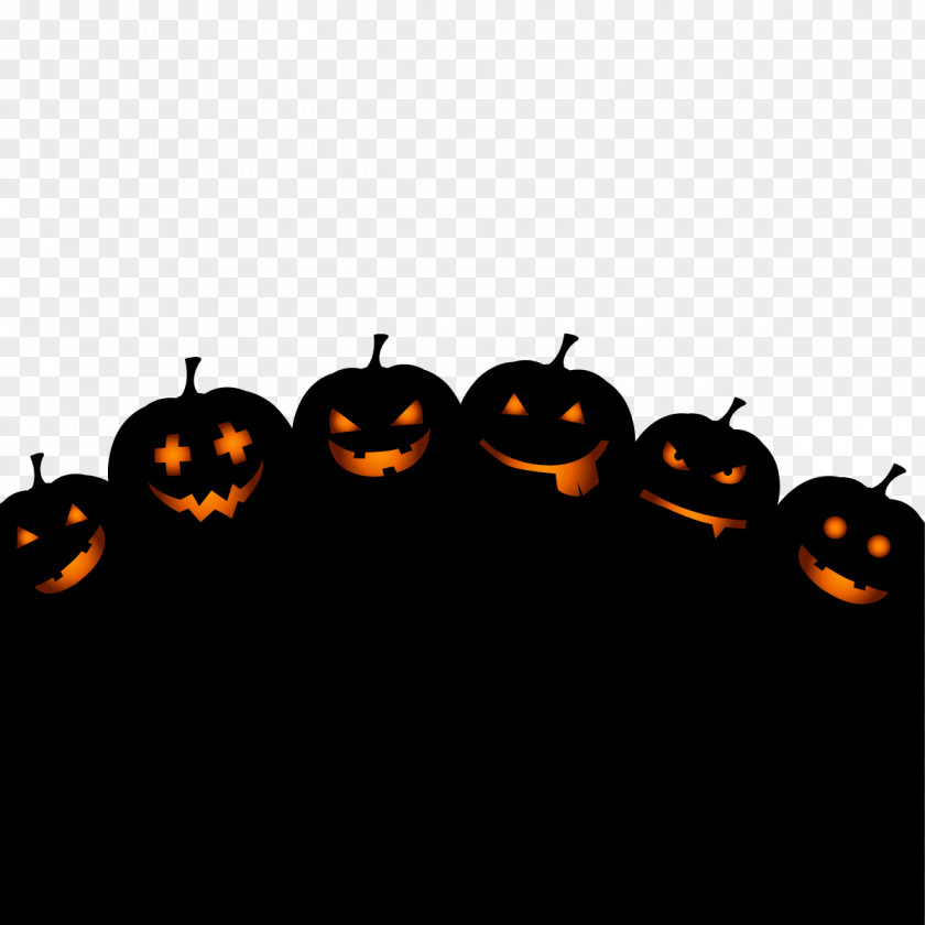 Vector Halloween Pumpkin Jack-o'-lantern Calabaza PNG