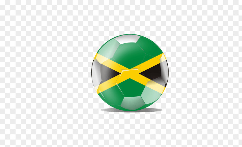Ball Flag Of Jamaica PNG