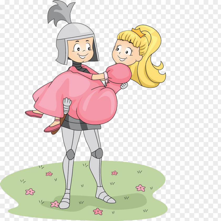 The Prince Held Princess Knight Royalty-free Clip Art PNG