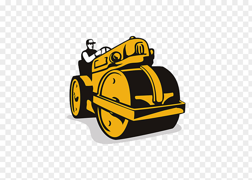 Civil Engineering Road Roller Drawing Stock Photography Royalty-free PNG