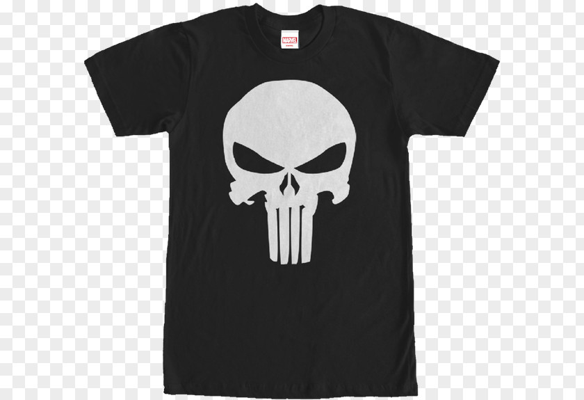 Deadpool Punisher T-shirt Stencil Human Skull Symbolism PNG