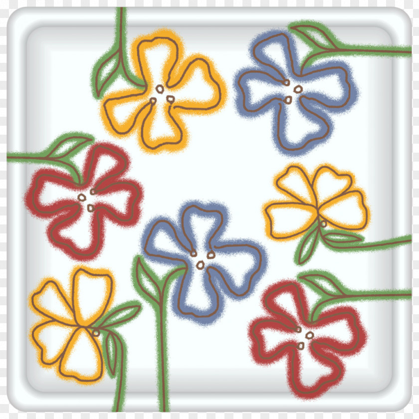 Line Petal Cut Flowers Clip Art PNG