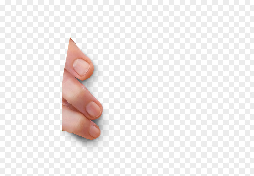 Low Carbon Nail Hand Model Thumb Close-up PNG