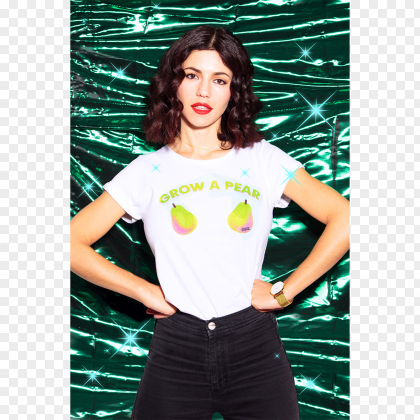 Marina And The Diamonds T-shirt Froot Neon Nature Tour Female PNG