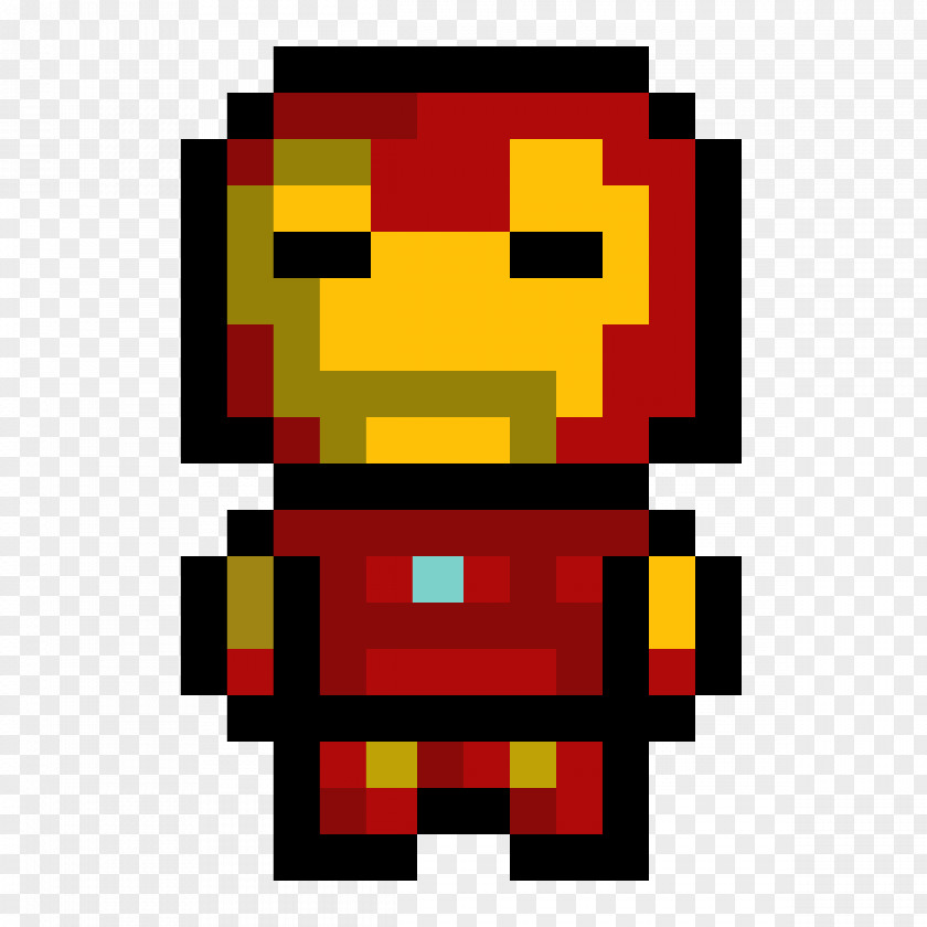 Pixel Iron Man YouTube Loki Art PNG