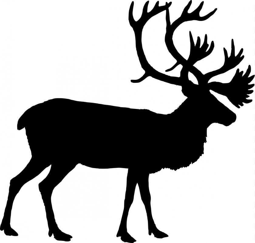 Silhouettes Reindeer Free Content Clip Art PNG