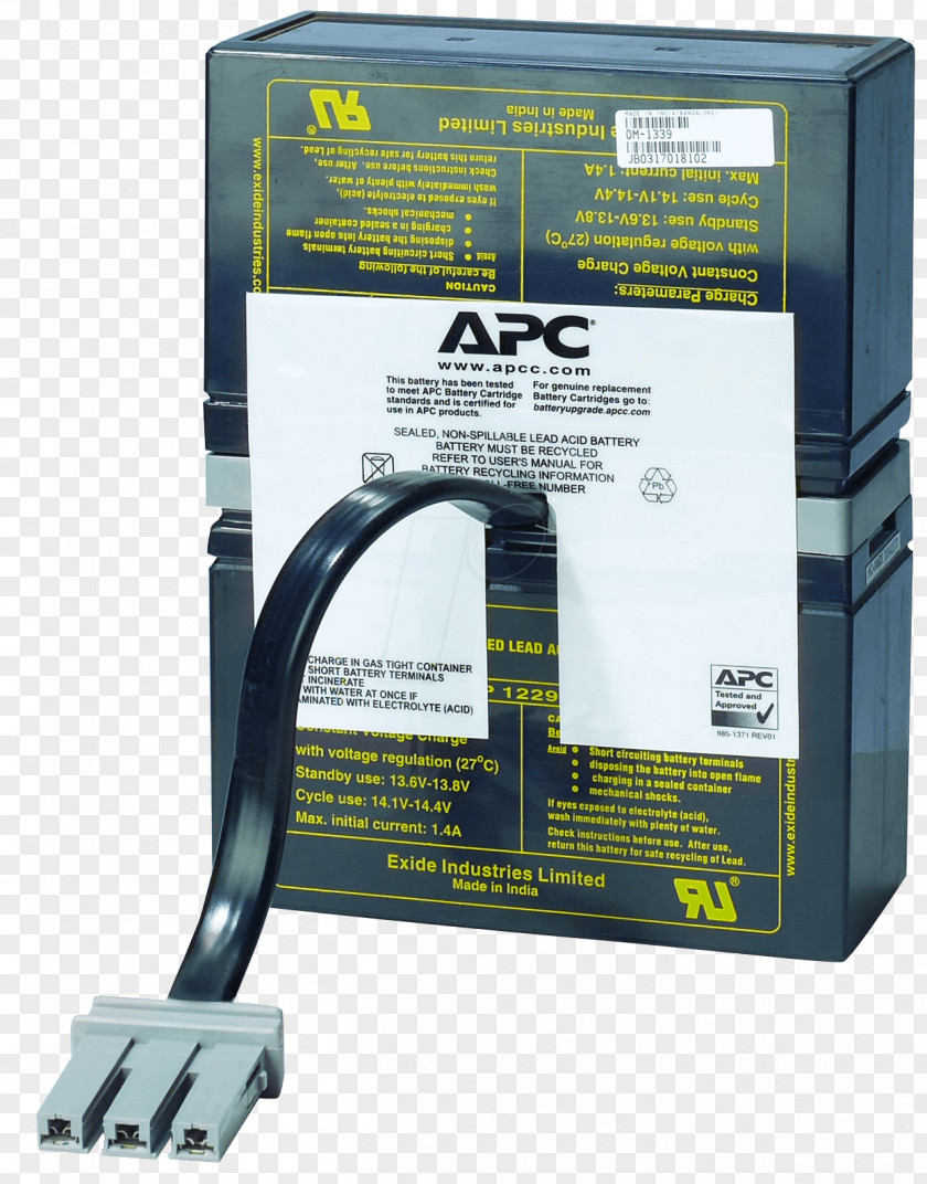 APC Smart-UPS By Schneider Electric Battery Lead–acid PNG