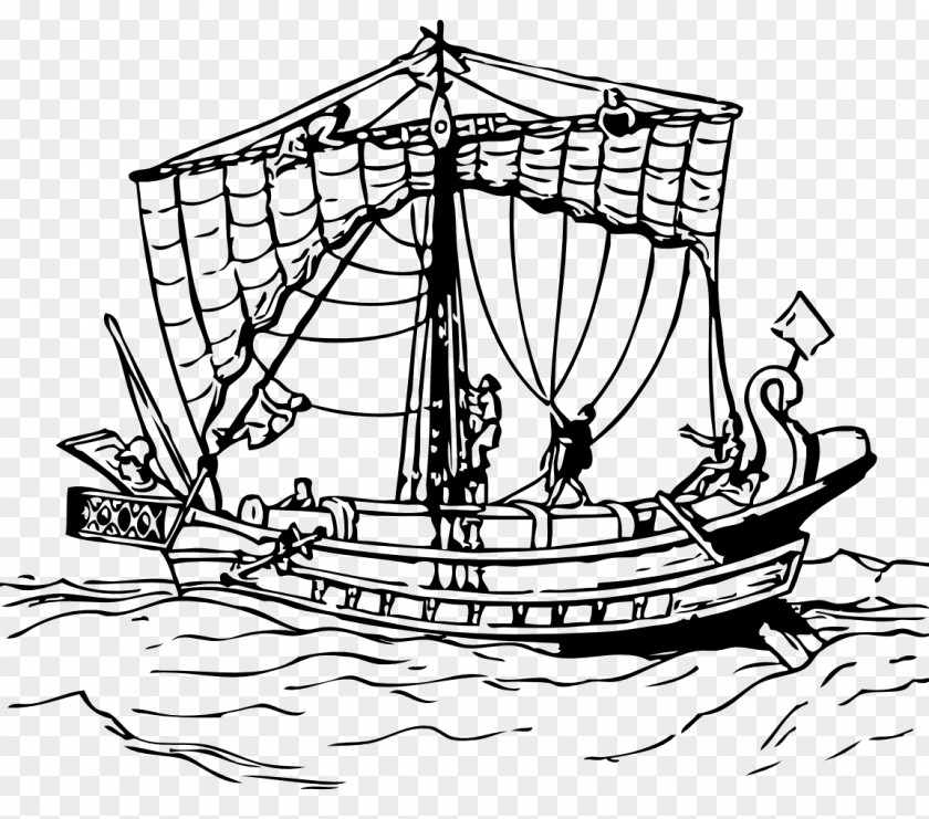 Sail Drawing Ship Clip Art PNG