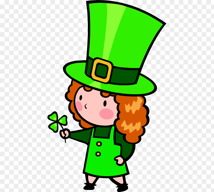 St. Patrick's ， Tradition Green Tree Character Fiction Clip Art PNG