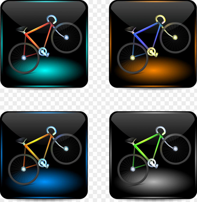 Vector Bike Download Icon PNG