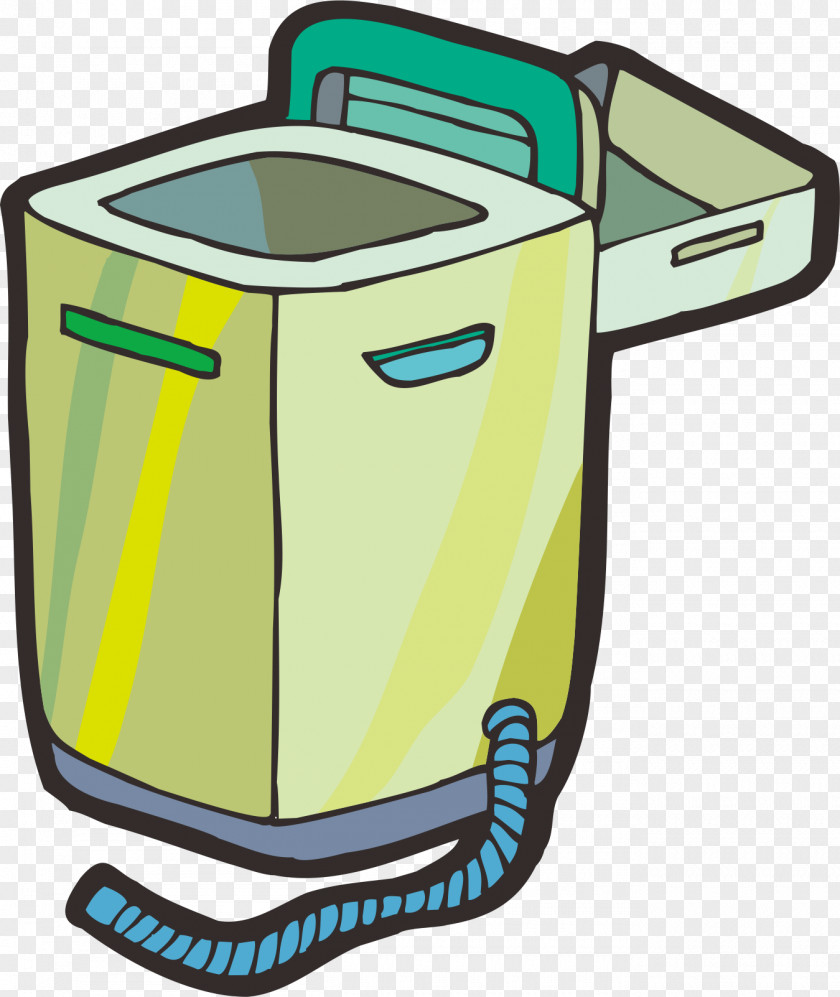 Washing Machine Vector Material Cartoon PNG