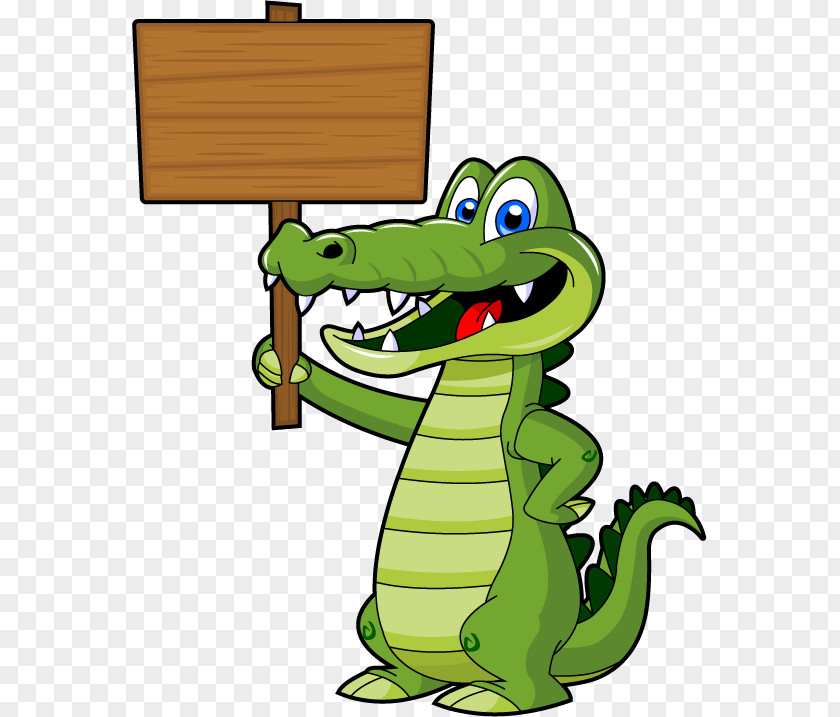 Alligator Crocodile Cartoon Clip Art PNG