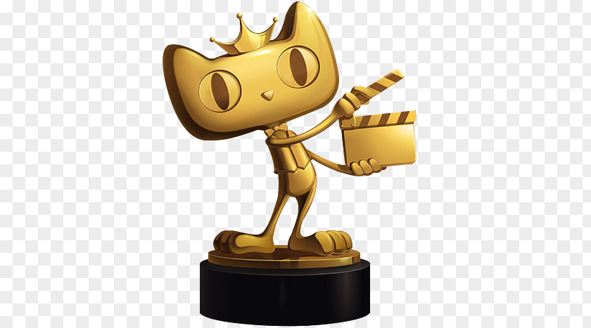 Golden Lynx Cartoon Sculpture Tmall Logo Taobao PNG