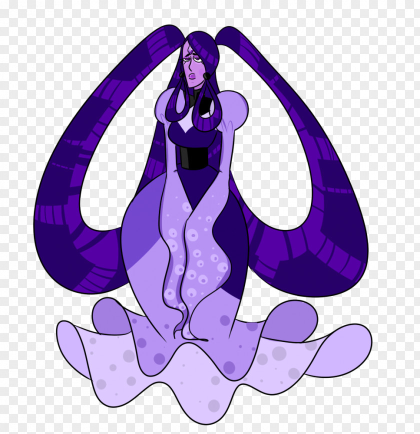 Purple Diamond Adoption She Selenite PNG