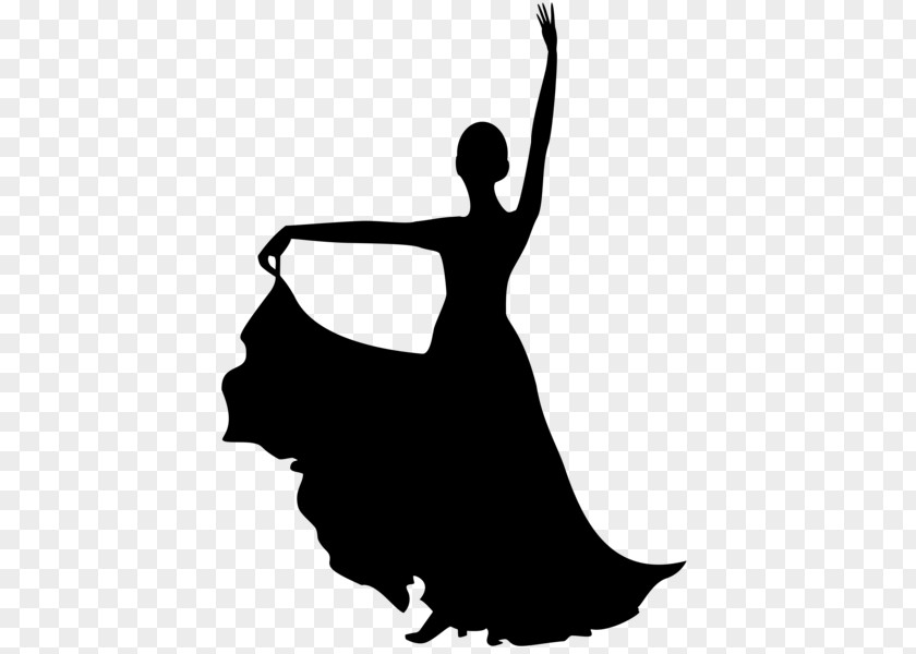 Silhouette Dance Flamenco PNG