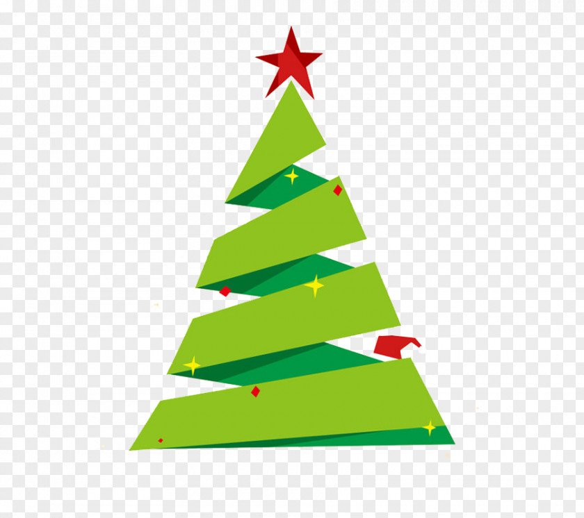 A Christmas Tree Decoration Creative Book PNG
